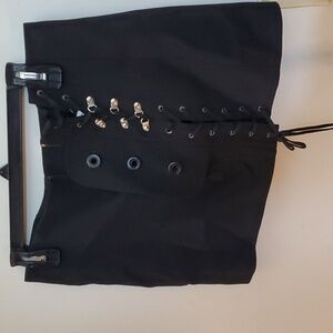 NWT $1580 sz 40 Anthony Vacarello laced mini skirt